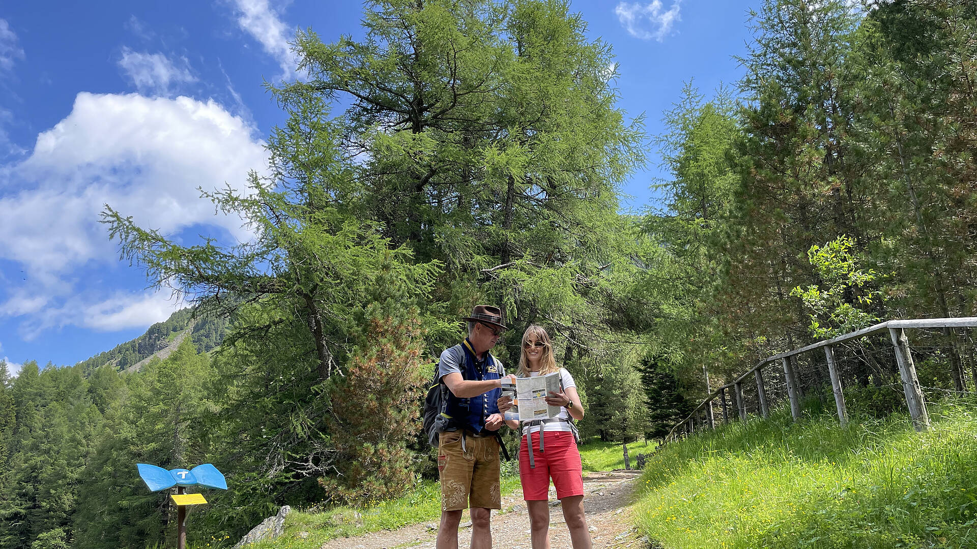 Mit dem Almbutler bei der 3 Seen Wanderung auf der Turracher Hoehe