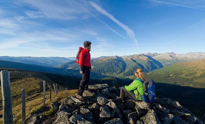 Den Katschberg erwandern und die schöne Natur dabei genießen!