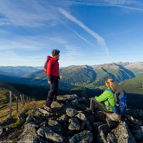 Den Katschberg erwandern und die schöne Natur dabei genießen!