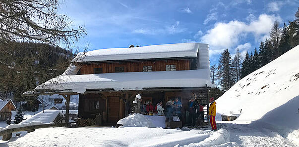 Gourmet im Schnee in Bad Kleinkirchheim Klamerhütte