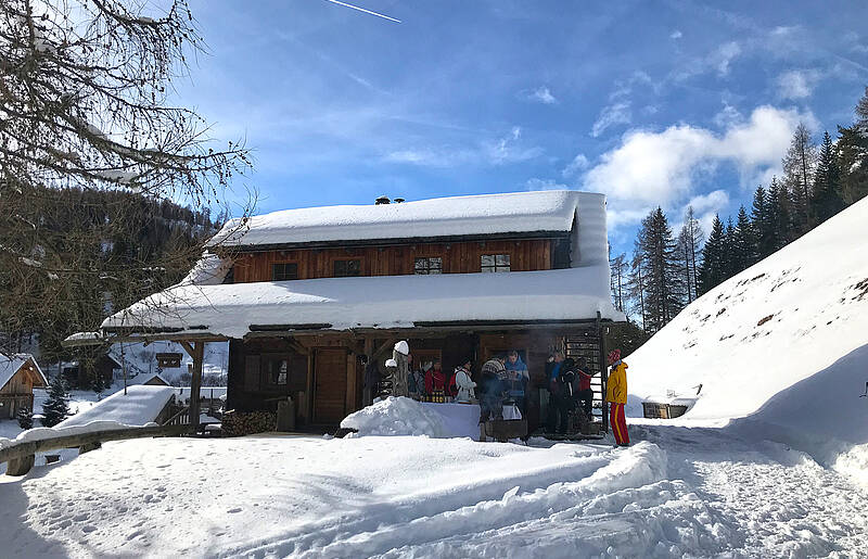 Gourmet im Schnee in Bad Kleinkirchheim Klamerhütte
