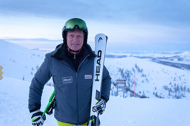 Ski vor 9 Franz Klammer Portrait