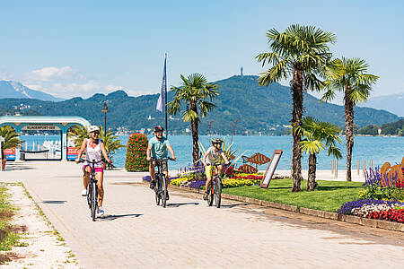 Radfahren in Klagenfurt am W&ouml;rthersee