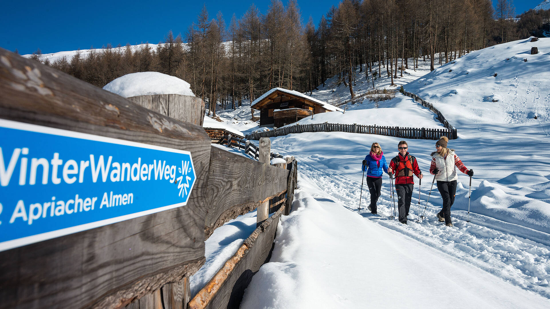 Winterwandern in Apriach 