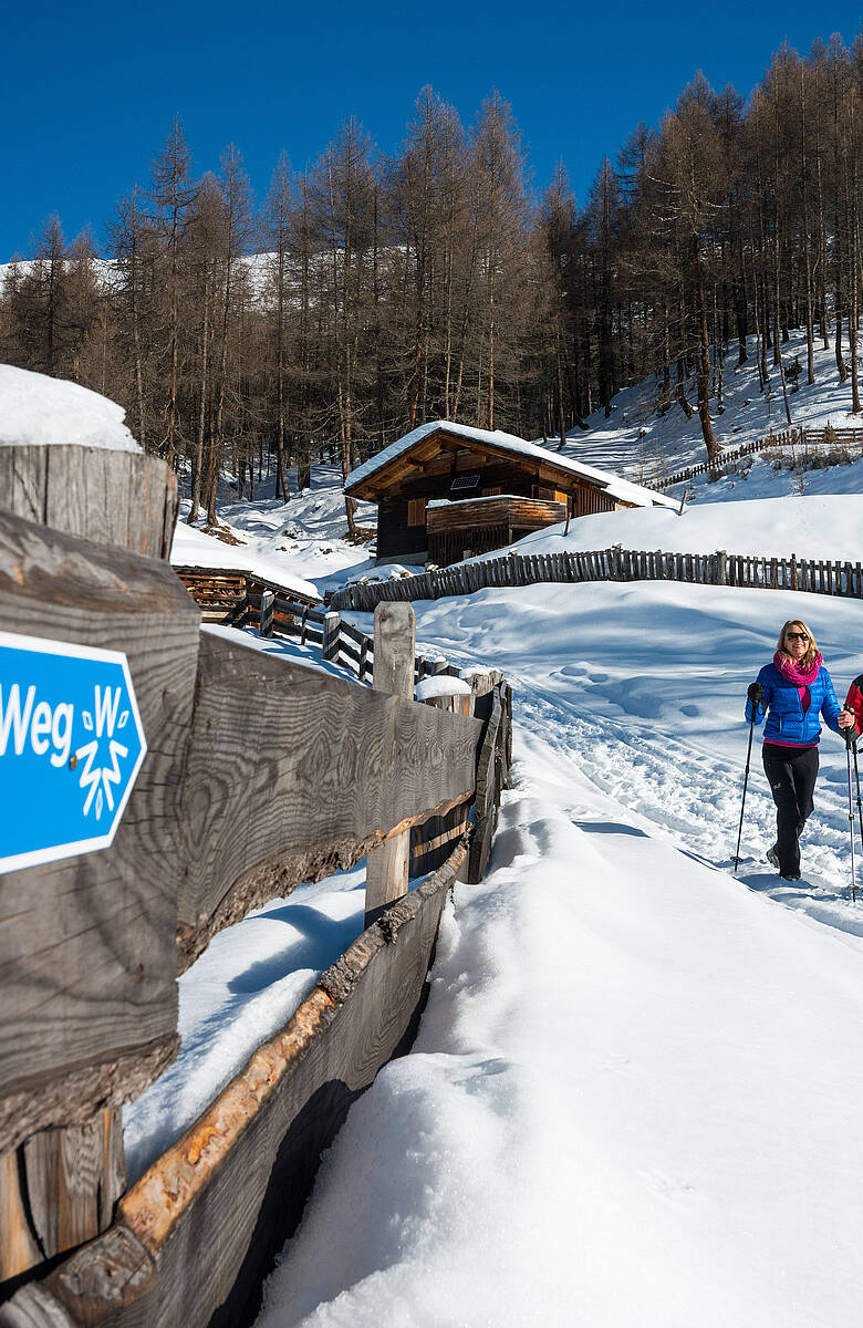 Winterwandern in Apriach  