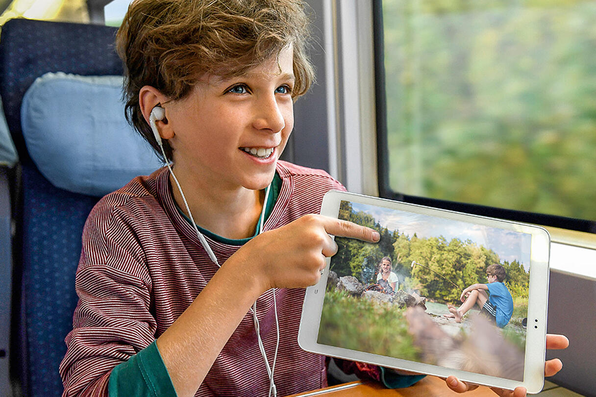 Deutsche Bahn Familie Kaernten Drauradweg