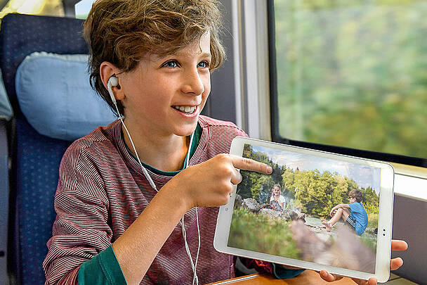 Deutsche Bahn Familie Kaernten Drauradweg