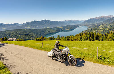 Motorrad Millstaetter See