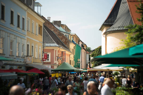 Klagenfurt Benediktinermarkt 