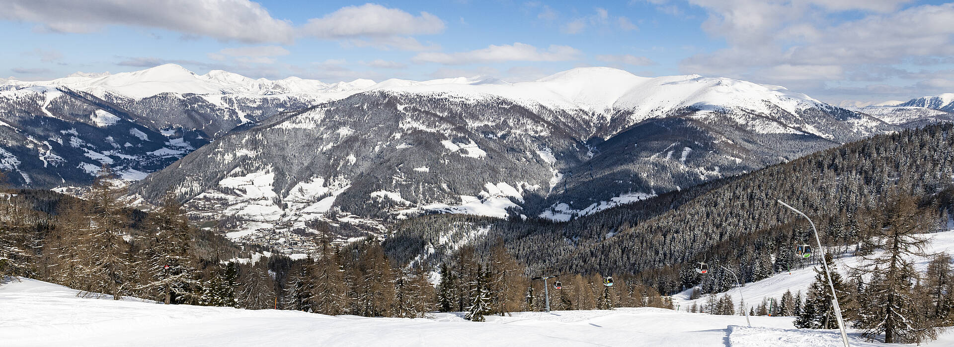 Skifahren Kaiserburgabfahrt Bad Kleinkirchheim