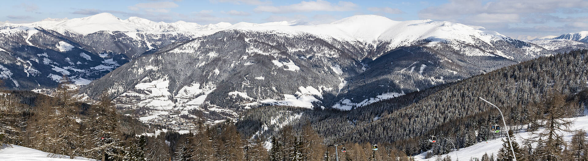 Skifahren Kaiserburgabfahrt Bad Kleinkirchheim