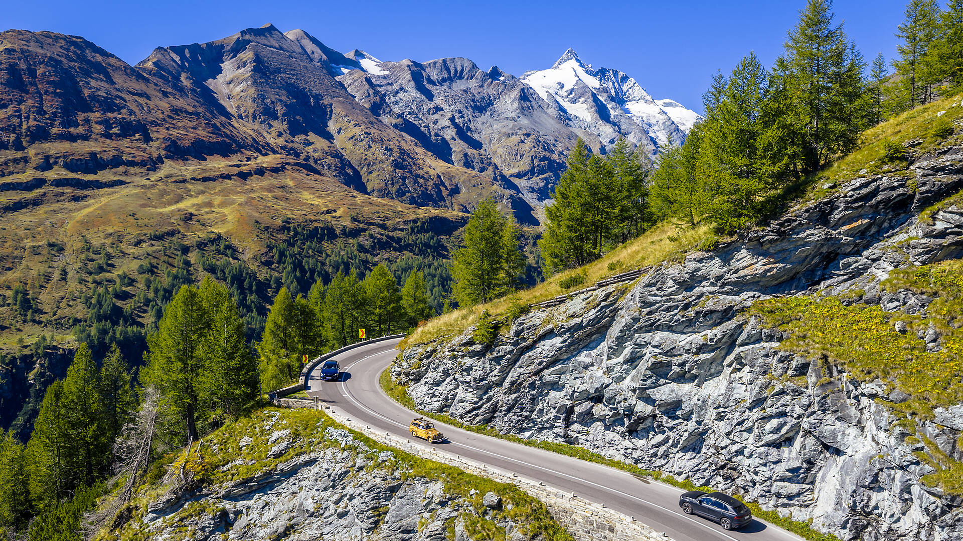 Fahrt über die Großglockner Hochalpenstraße mit Gerhard Fischer