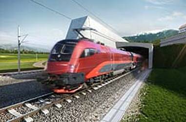 Visualisierung Koralmtunnel Öbb