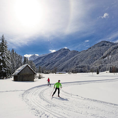 Nagglerhof Weissensee_Langlaufen