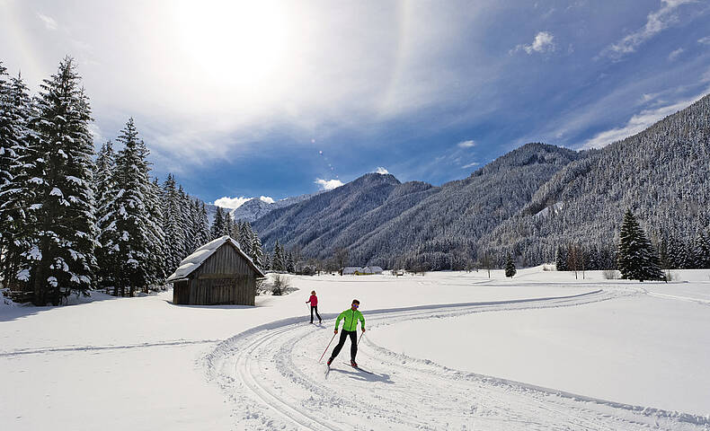 Nagglerhof Weissensee_Langlaufen
