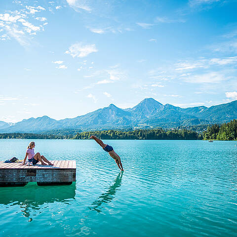 Seen-Schleife Faaker See 