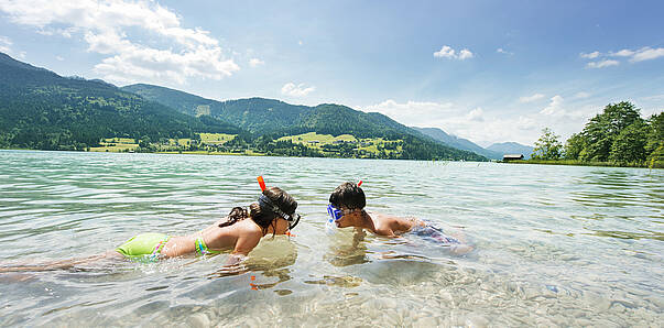 Familienurlaub Weissensee © Kärnten Werbung, Fotograf Edward Groeger