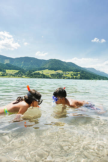 Familienurlaub Weissensee © Kärnten Werbung, Fotograf Edward Groeger