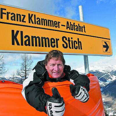 Franz Klammer in Bad Kleinkirchheim