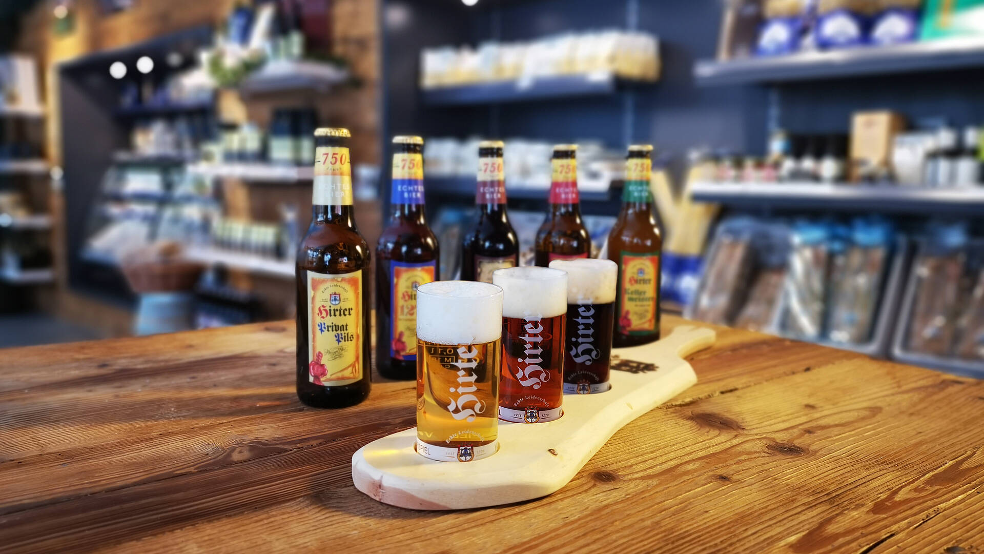 Bierverkostung bei der Privatbrauerei Hirt