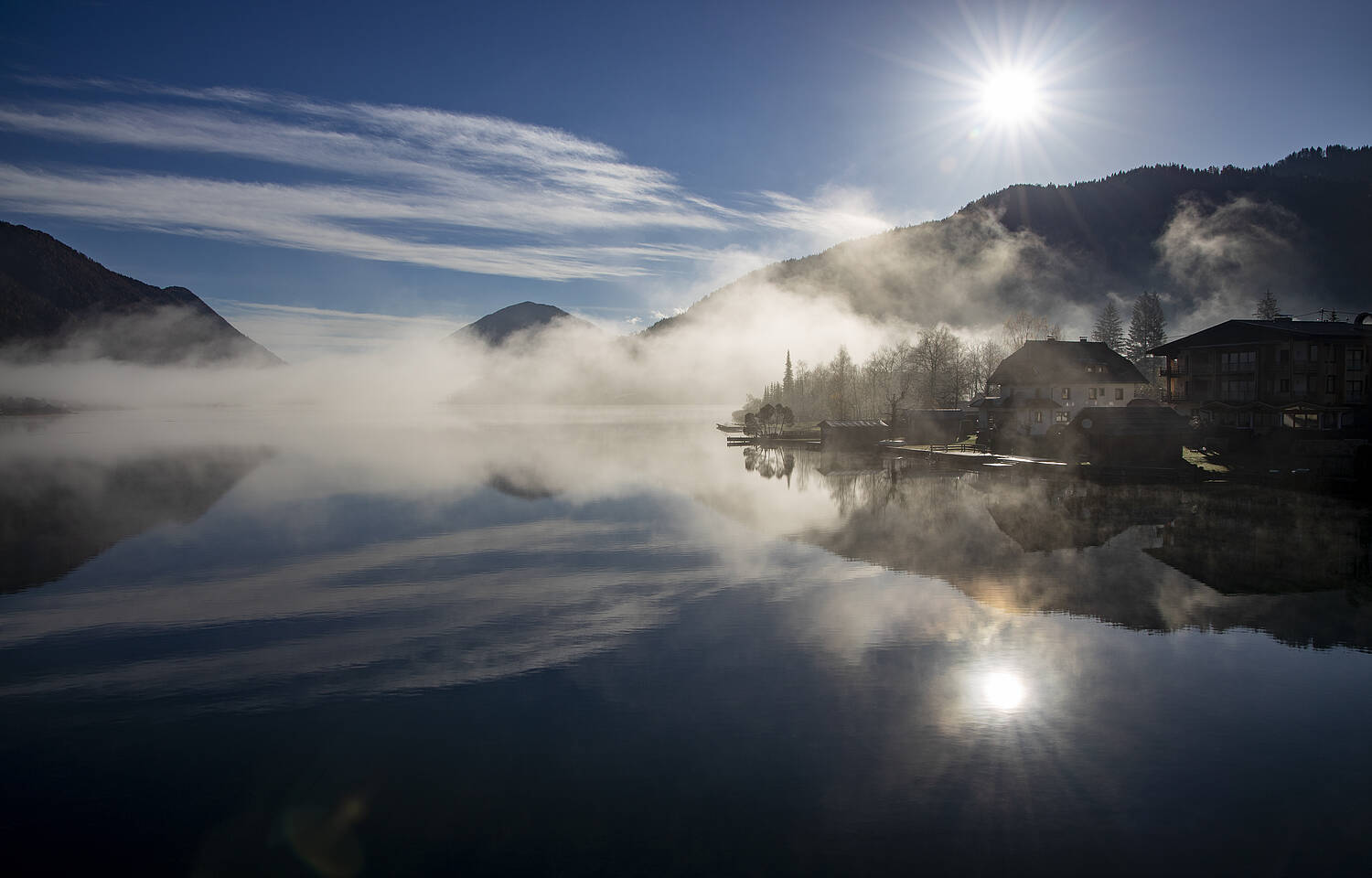 Herbststimmung am Weissensee