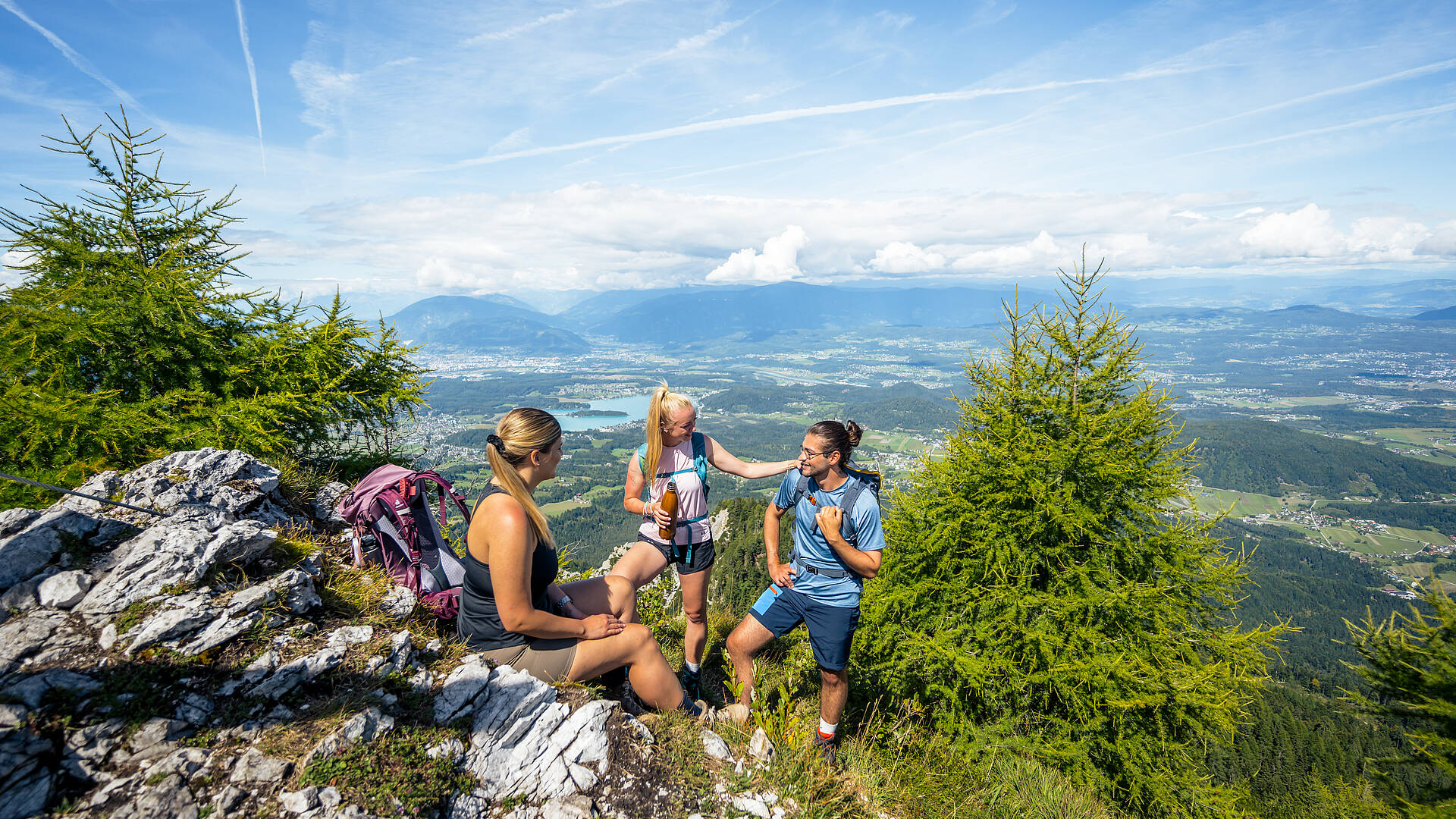 Wanderung auf die Ferlacher Spitze beim Mittagskogel Kärntner Originale