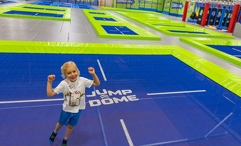 Jump Dome Klagenfurt Spass beim Springen