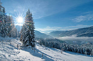 Winterlandschaft Gegental