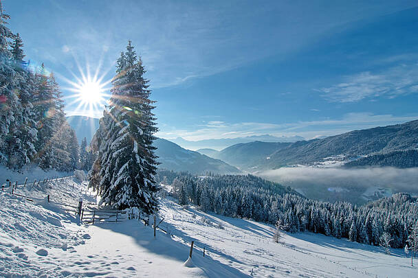 Winterlandschaft Gegental