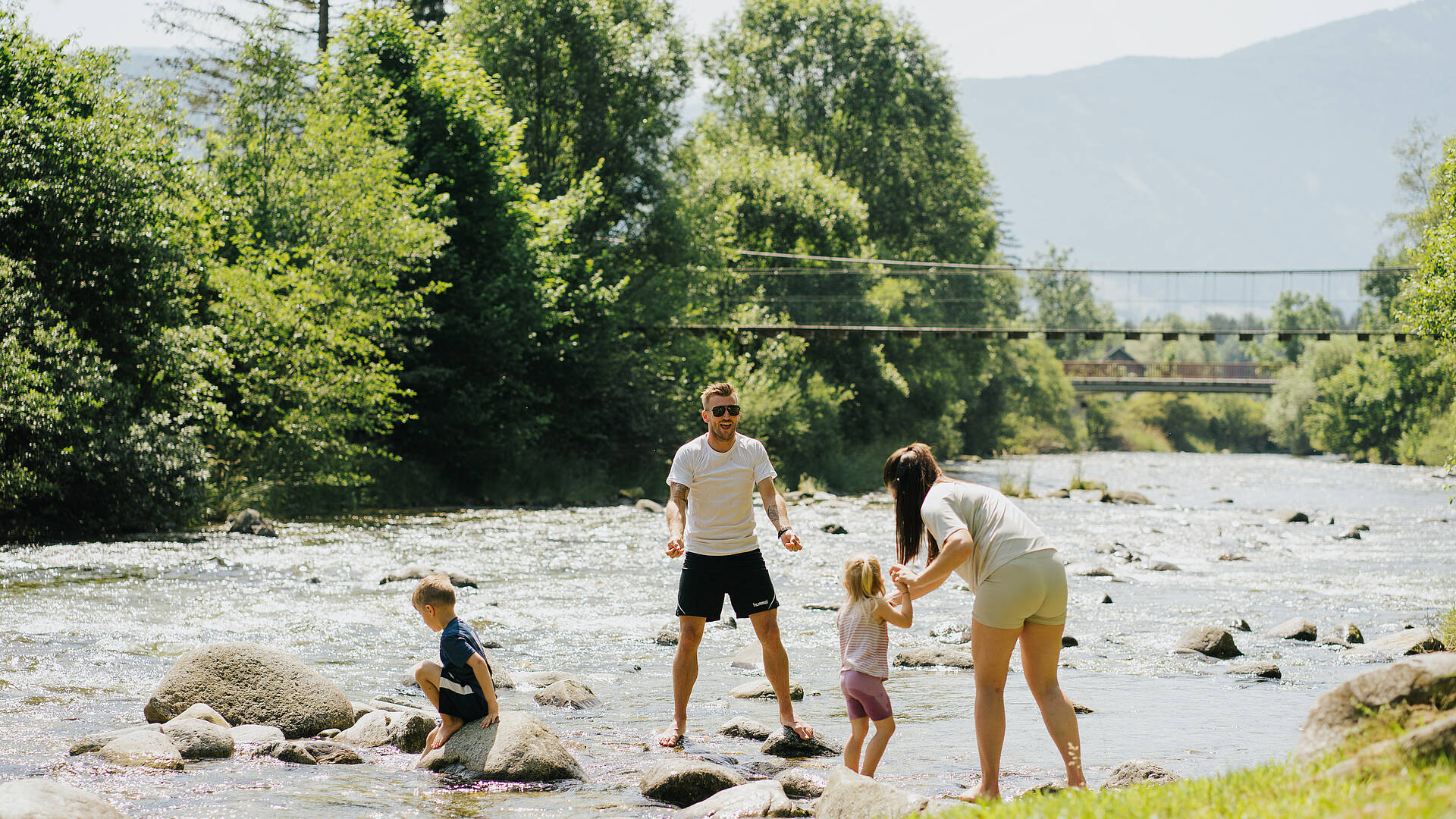 Badespass im Maltatal