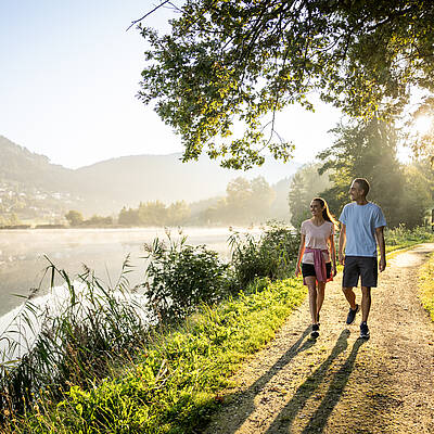 Paerchen am Slow Trail Urbansee unterwegs