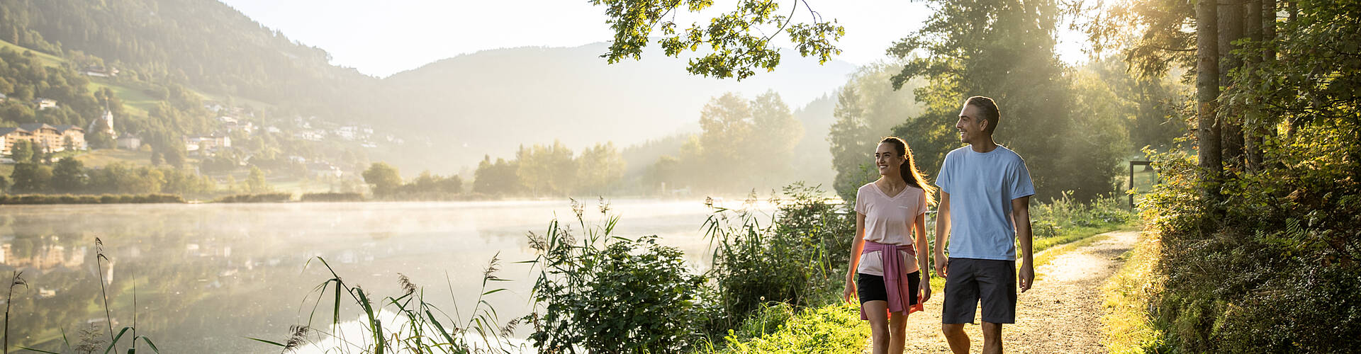 Paerchen am Slow Trail Urbansee unterwegs