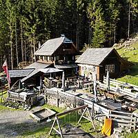Jausenstation Schwussnerhütte im Nationalpark Hohe Tauern