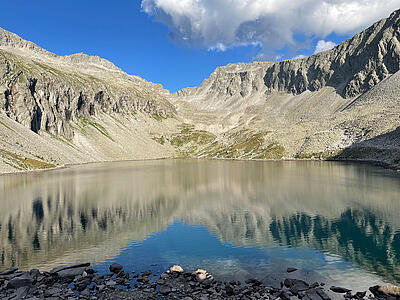 Der Dösner See am Fuße des Säuleck in Mallnitz Der Dösner See am Fuße des Säuleck in Mallnitz