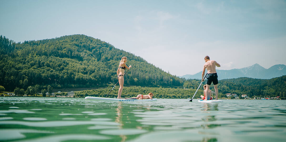 SUP am Klopeiner See 