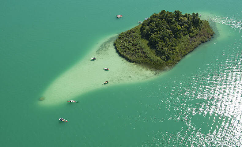 Kapuzinerinsel am Woerthersee