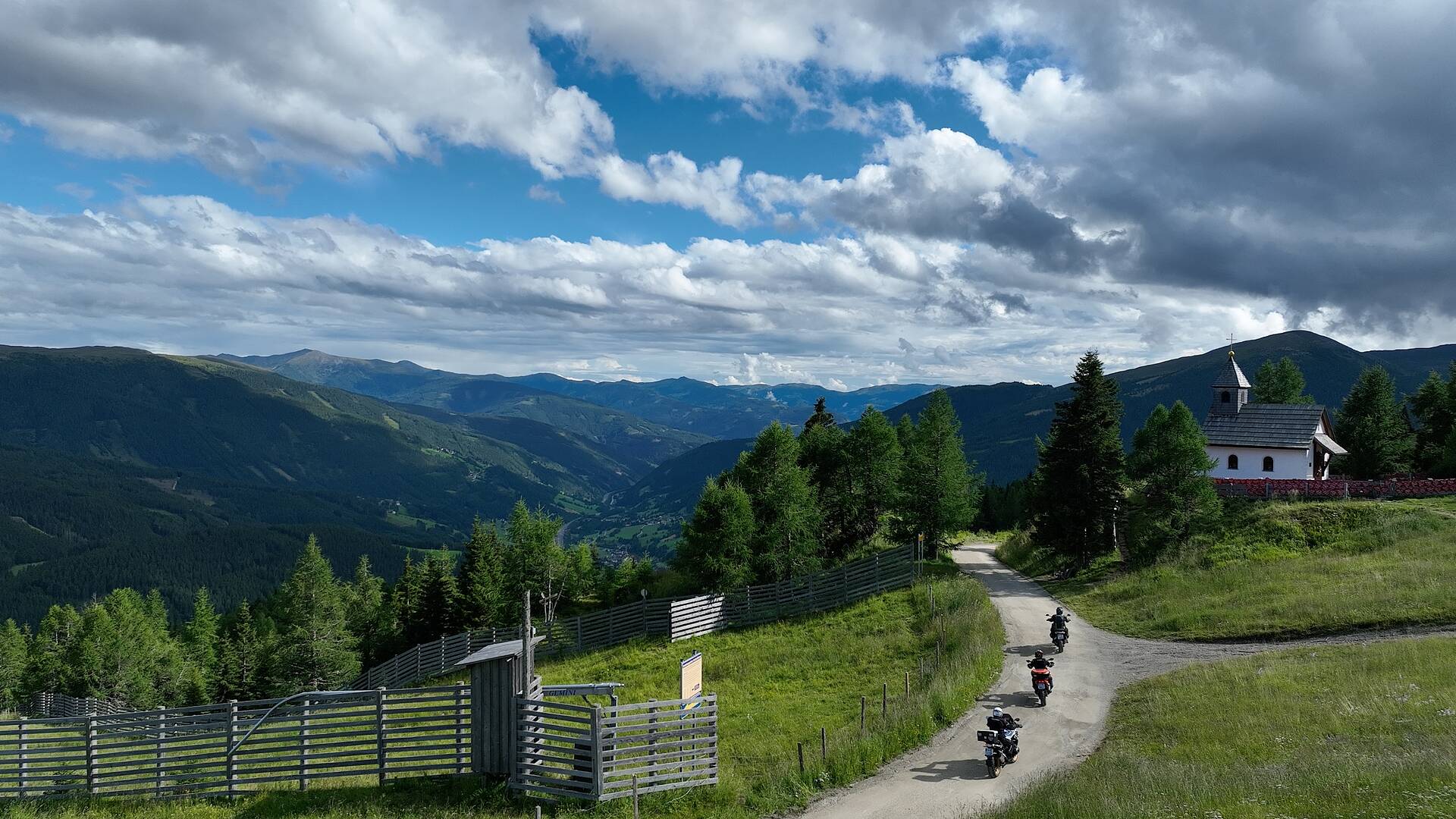 Motorradfahren am Katschberg