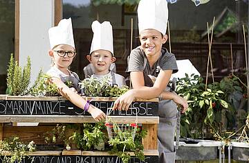 Familienhotel Kreuzwirt am Weissensee und die Minikoeche