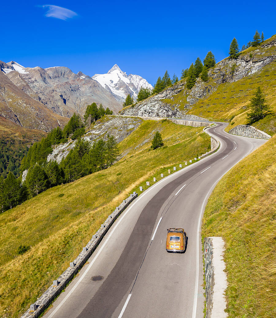 Fahrt über die Großglockner Hochalpenstraße mit Gerhard Fischer