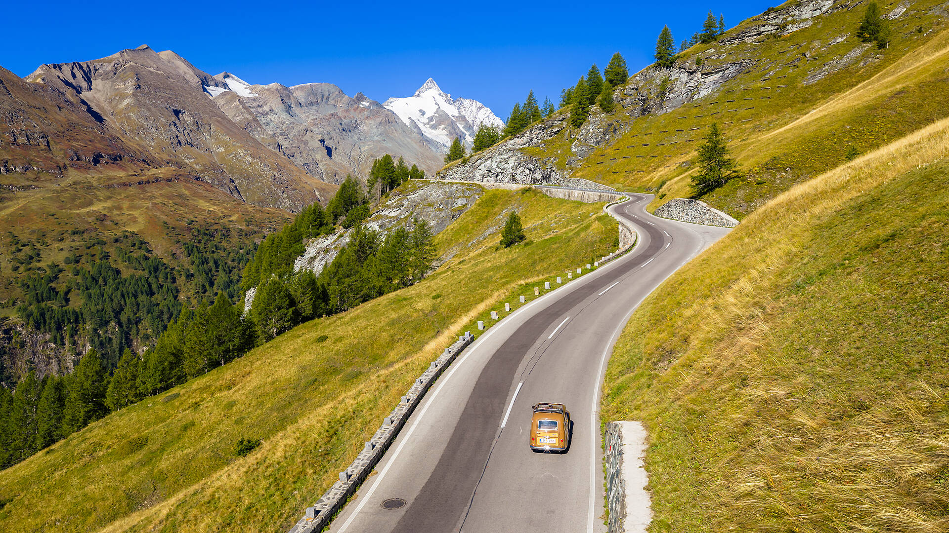 Fahrt über die Großglockner Hochalpenstraße mit Gerhard Fischer