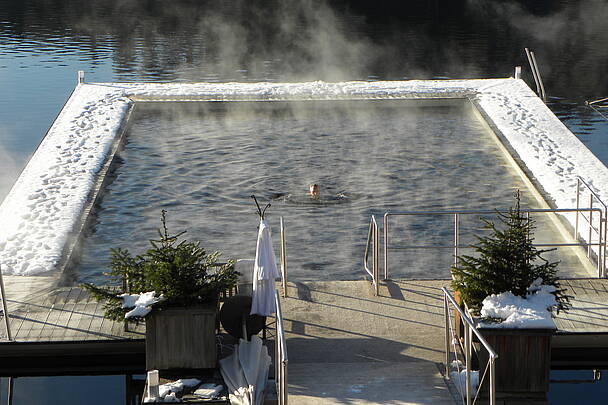 KOLLERs Hotel Seebad im Winter  