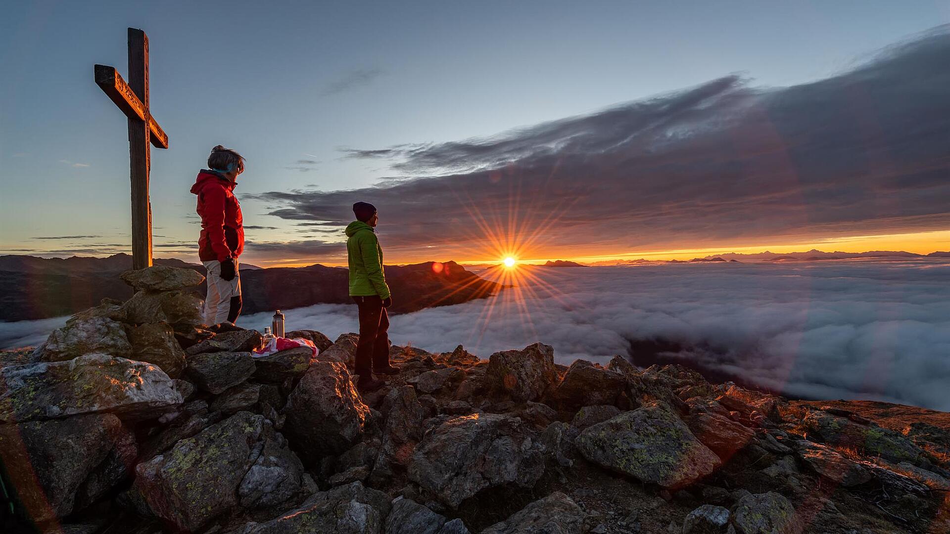 Sonnenaufgangswanderung im Nationalpark Hohe Tauern