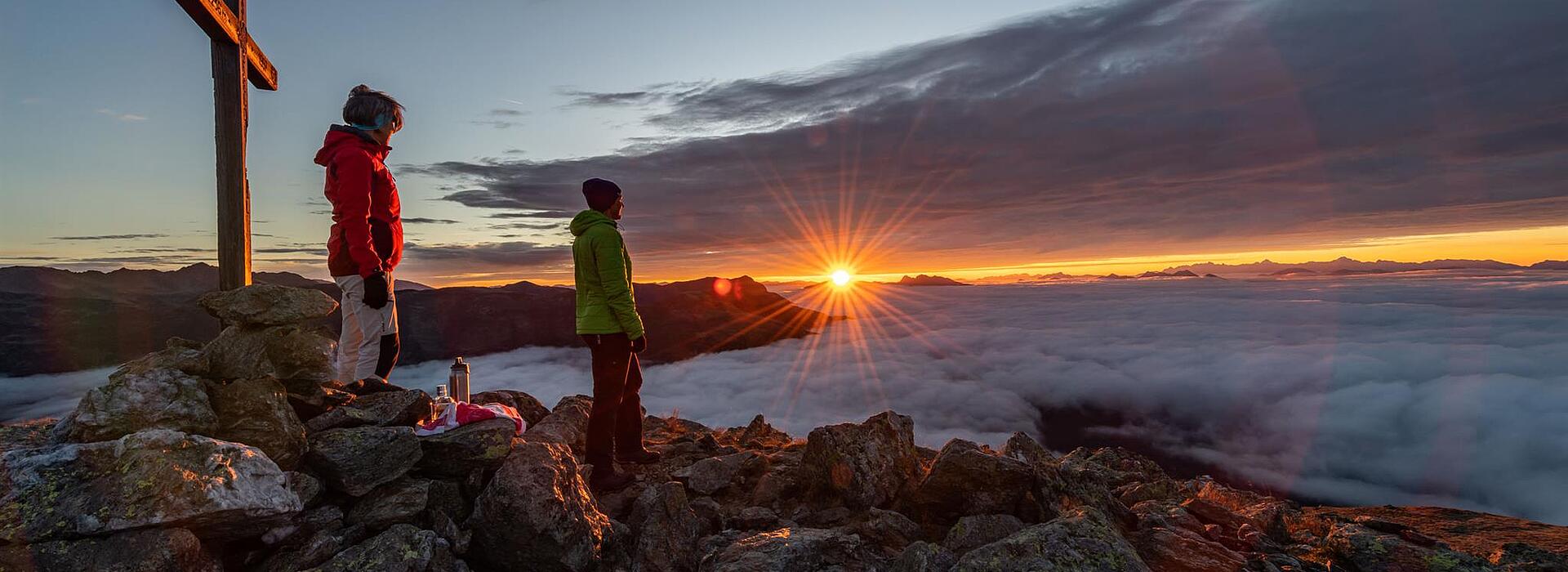 Sonnenaufgangswanderung im Nationalpark Hohe Tauern