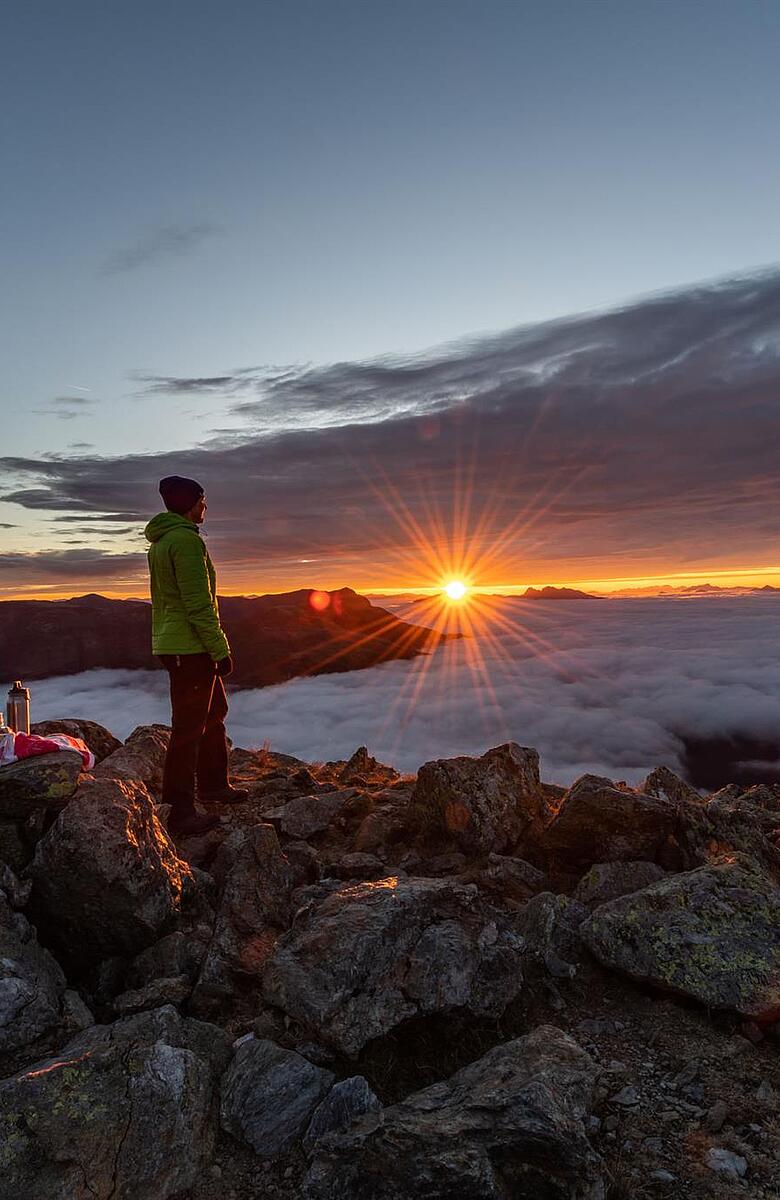 Sonnenaufgangswanderung im Nationalpark Hohe Tauern