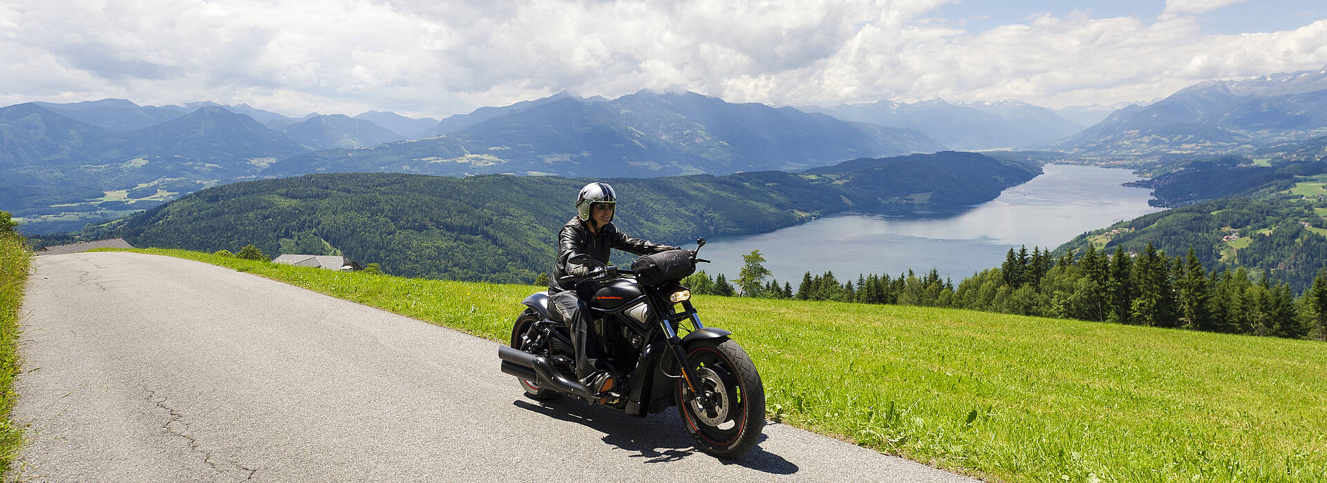 Motorrad Millstaetter See