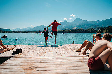 Panoramabeach Drobollach am Faaker See