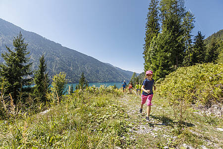 Familie am Weissensee