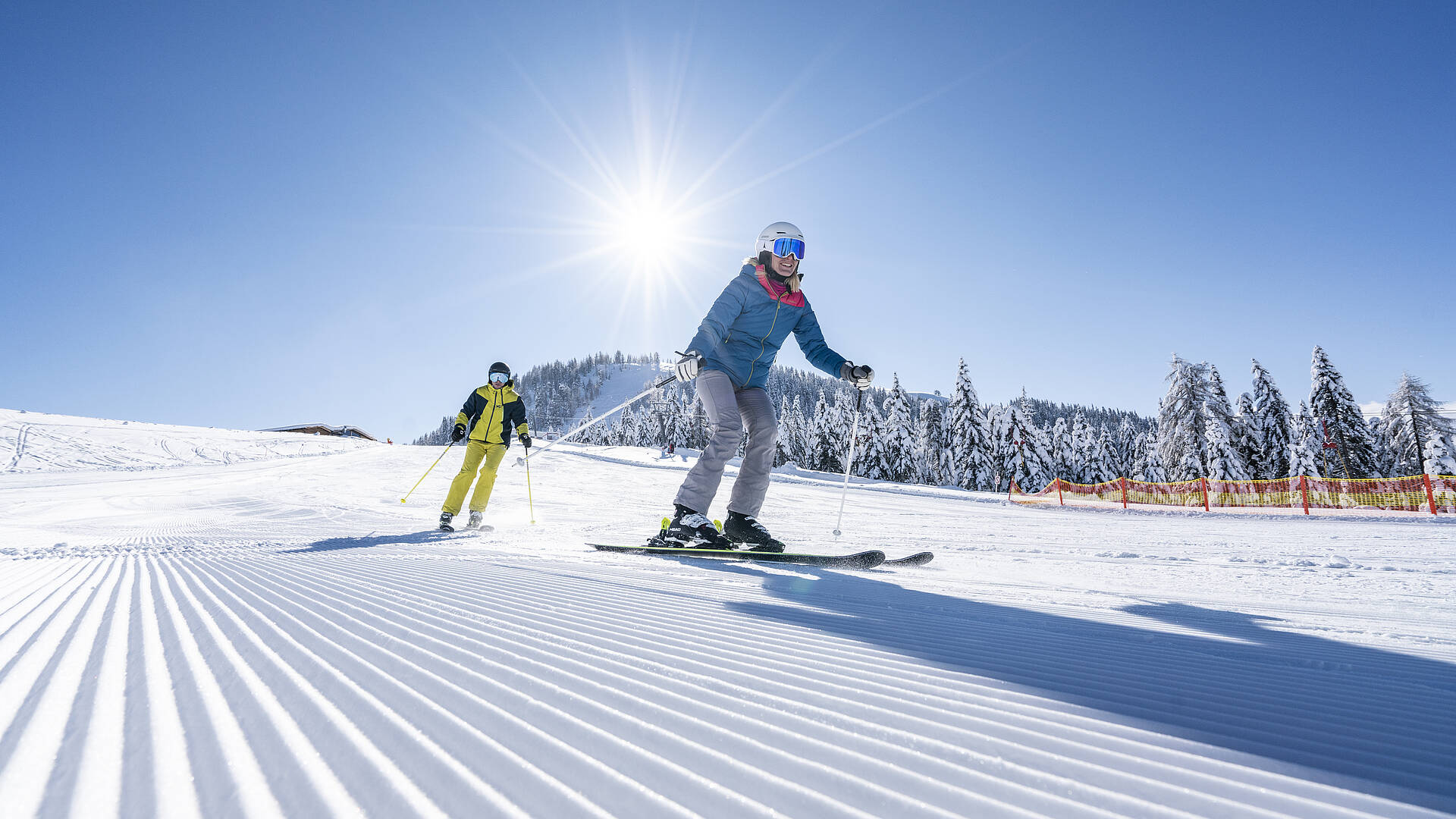 Skifahren am Sportberg Goldeck