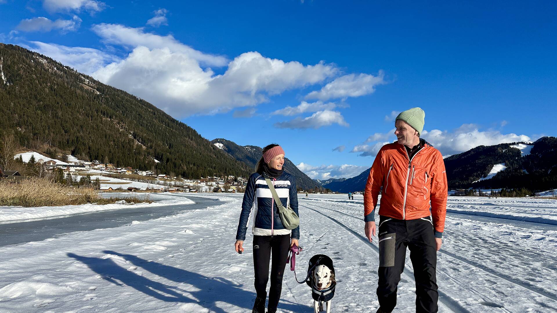 Weissensee wandern mit Hund