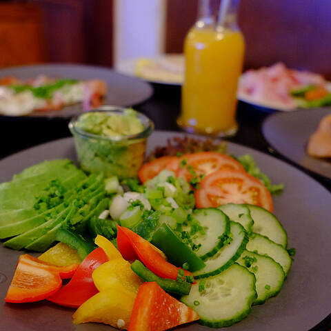 Frühstück im Cafe Stern Kaiser Josef Platz 